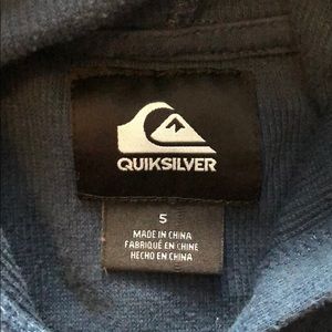 Quiksilver Shirts & Tops - Quiksilver hoodie Quiksilver Shirts & Tops - Quiksilver hoodie